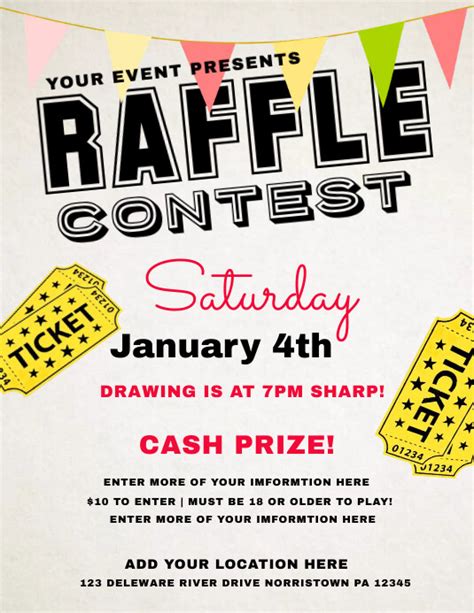 Participation conditions for ESL raffles .